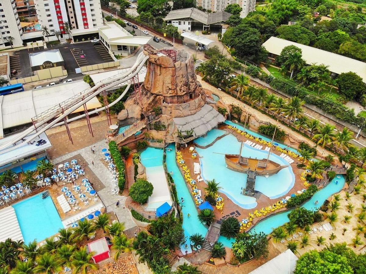 Apartmán Piazza Diroma C/ Acqua Park - Viaggio Locacoes Por Temporada Caldas Novas Exteriér fotografie
